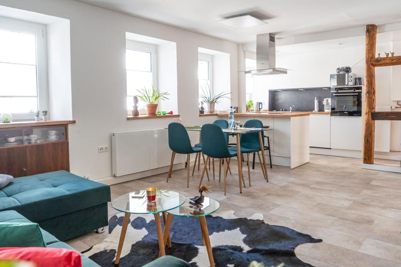 Moderne Altstadt-Ferienwohnung Hammelburg Exteriér fotografie