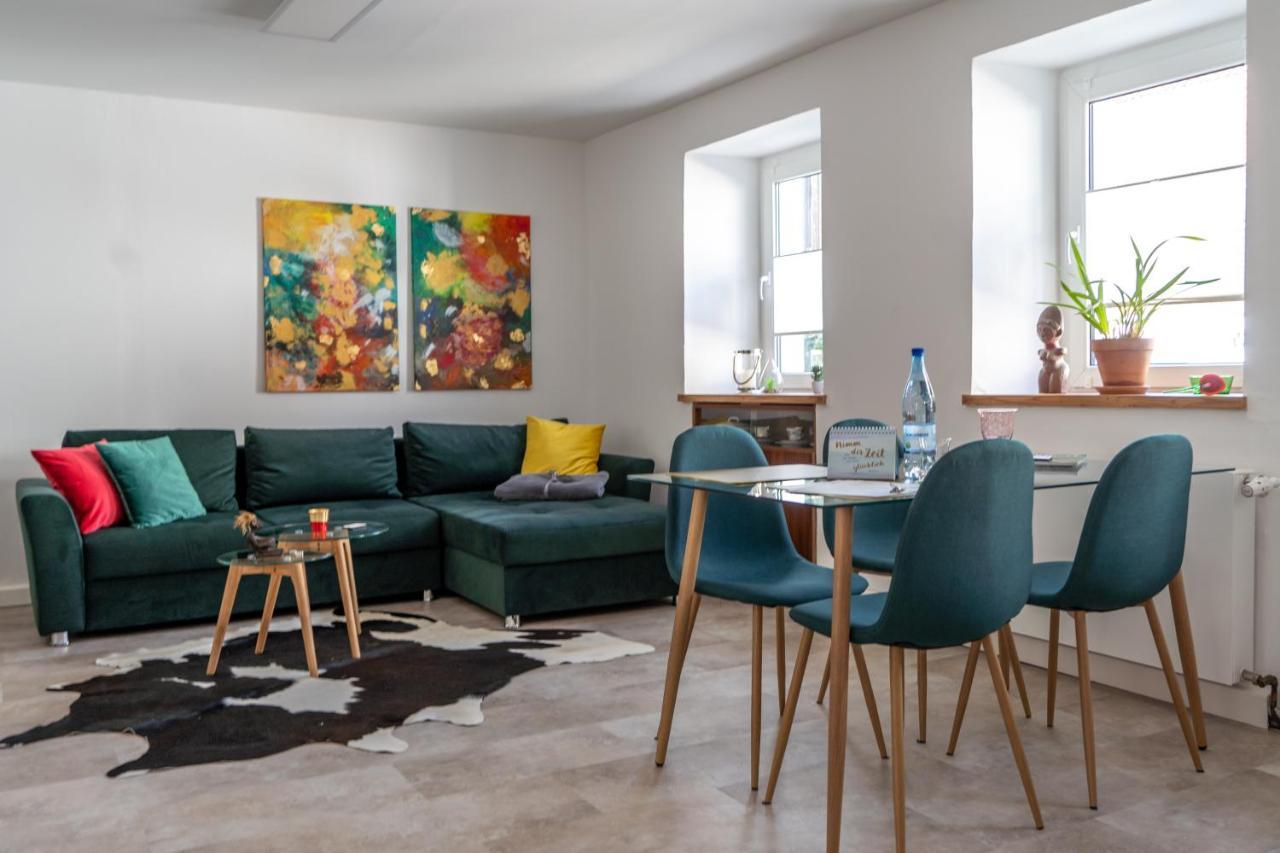 Moderne Altstadt-Ferienwohnung Hammelburg Exteriér fotografie